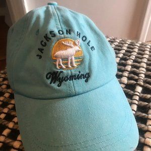 Jackson Hole Wyoming Hat - Baby Blue